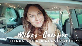 KLEINSTER CAMPER in Youtube Deutschland?⎮Mein VW POLO Camping Set-Up⎮#Mikrocamper