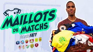 Maillots de matchs #2 | RICARDO FATY (France, AS Roma, FC Nantes, AC Ajaccio...) - footpack.