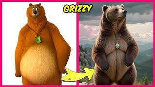 Grizzy and the Lemmings Characters In Real Life + Guess The Emoji Quiz + Their Favorite Things!