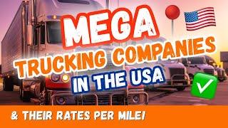 Highest Paying Mega Carrier Trucking Job | Who pays the most?