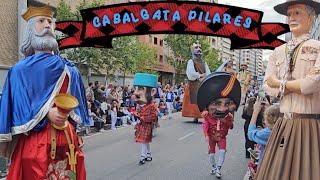 Cabalgata de Gigantes y Cabezudos Pilares 2024