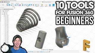 Getting Started with Fusion 360 Part 3 - Modeling with SOLID TOOLS!