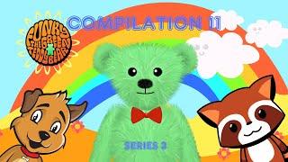 Funky the Green Teddy Bear – Preschool Fun for Everyone! Compilation 11