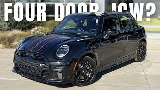 MINI GIVES US A 4 DOOR COOPER WITH THE JCW PACKAGE