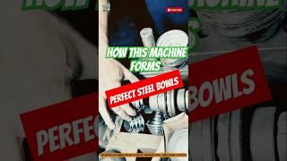 This Machine Uses Spinning Pressure to Perfectly Form Metal Bowls – Smart Forming Technology