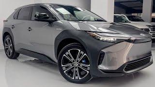 2024 Toyota BZ4X Electric SUV - Interior and Exterior Walkaround