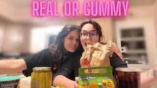 REAL OR GUMMY CHALLENGE