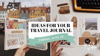 IDEAS FOR YOUR TRAVEL JOURNAL 