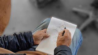 Oyakata’s Teaching - How to Design a Bonsai Through Drawing