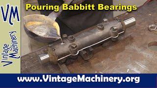 Pouring Babbitt Bearings for a Crescent Band Saw