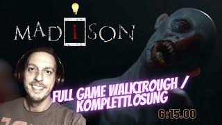 Dieses Horrorgame wird dir richtig Angst machen! MADISON (Full Game) Komplettlösung! Komplettes GAME