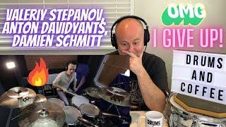 Drum Teacher Reacts: Valeriy Stepanov, Anton Davidyants, Damien Schmitt – 'Seva Guzov'