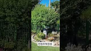 전원주택정원 꾸미기