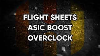 Set up ASICs in HiveOs: Flight sheets, Asic Boost, Overclock (HiveOn) Antminer S9J on NiceHash