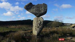 The art of balancing rocks, small and large (UK) - BBC News - 15th May 2022