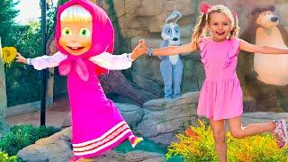 Maya and Masha adventures in the Park for kids | Nursery Rhymes & Kids Songs