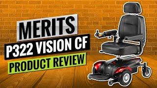 Merits P322 Vision CF Power Wheelchair Review [2025]