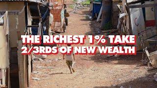 Richest 1% took 2/3rds of global wealth since 2020 - twice as much as 99% of population earned