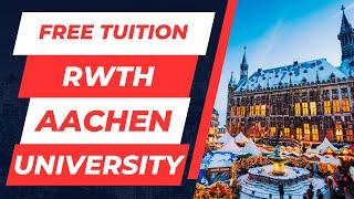 Free Tuition at RWTH Aachen University | Study in Germany