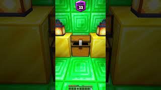 MINECRAFT : HOW TO ESCAPE TRAPS AT EVERY RANKBRAWL STARS RANK UP⬆️ #minecraft #shorts