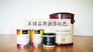 高端品牌油漆平替了解一下 | 你的油漆买贵了吗 | 不同品牌之间油漆配色到底准确吗 | Does Color Match Really Work