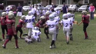 Trevor Cabanban (#81) 10 year old Running Back 2012 Wildwood Seminoles Cadet Season