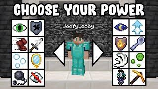 Minecraft but you can CHOOSE YOUR POWER...