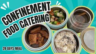 [Unsponsored Review] Confinement Food Catering Thomson Medical 28 Days Confinement Meal Package 