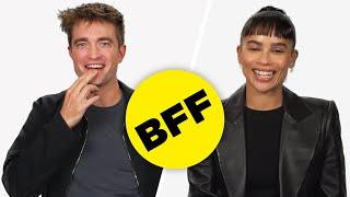 Robert Pattinson And Zoë Kravitz Take The Co-Star Test