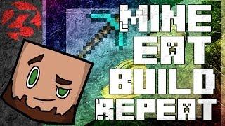 "Mine Eat Build Repeat" - A Minecraft Parody of "Eat Sleep Rave Repeat" by Fatboy Slim (Music Video)