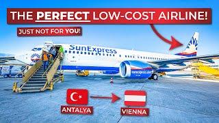 BRUTALLY HONEST | Economy Class aboard SunExpress new Boeing 737MAX from Antalya to Vienna!