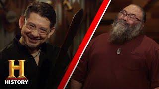 Forged in Fire: Beat the Judges: IDA SWORD SHOWDOWN (Dave Baker vs Tobin Nieto) (Season 1) | History