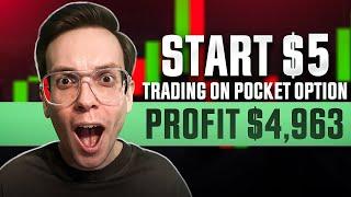 FOREX TRADING STRATEGIES | $4,963 in a Day? EASY with THIS POCKET OPTION Strategy!