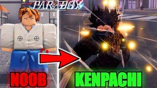 Going From Noob To RAMPAGE Kenpachi Zaraki In Paradox...(Roblox)