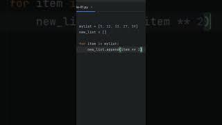 Benefit of List Comprehensions | Python Shorts