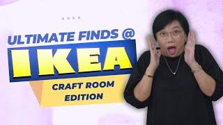 Ultimate Craft Room Finds At IKEA For Craft Room Reorganisation