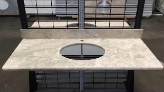 Crema Marfil Select Marble Vanity Top Video - CSMG