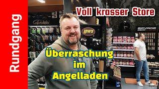 Rundgang bei Angelsport Effkemann - Elvis, ein MEGA Typ ️