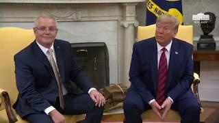 President Trump Participates in a Bilateral Meeting with the Prime Minister of Australia