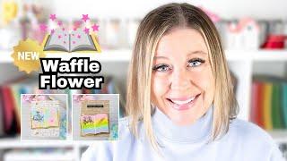 Check Out NEW Waffle Flower Book Themed Cards