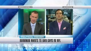 JACK BURKMAN NFL GAY BAN INTERVIEW