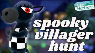 SPOOKY ACNH VILLAGER HUNT FOR ROSCOE | Animal Crossing Livestream