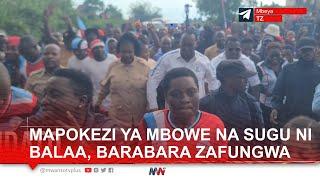 KIVUMBI! MBOWE NA SUGU WAPOKELEWA KWA KISHINDO, NDALO YAFUNGWA KWA MAPOKEZI YA CHADEMA