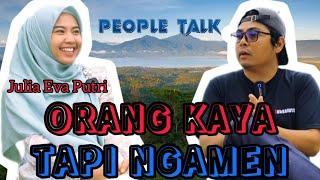 ORANG KAYA TAPI NGAMEN??? JULIA EVA PUTRI | #PEOPLETALK