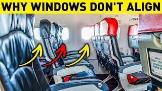 Why Airplane Windows Don’t Align and Other Shocking Plane Facts