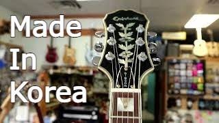 Make In Korea Guitars - A talk and a look at some great MIK Guitars