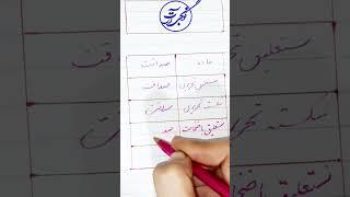 تمرین کلمه نویسی کلمه ی صداقت