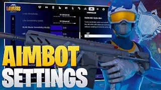 NEW *AIMBOT* Controller Settings For Fortnite Chapter 6 Season 2!  (PS4/PS5/XBOX/PC)