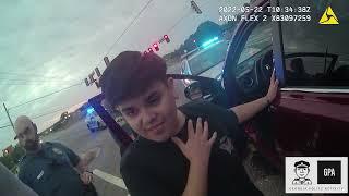 YOUNG MAN PASSES OUT at INTERSECTION until POLICE WAKE HIM UP for DUI!