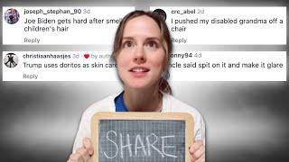 What rhymes with SHARE? - Ani Brava's Wild Comment Section